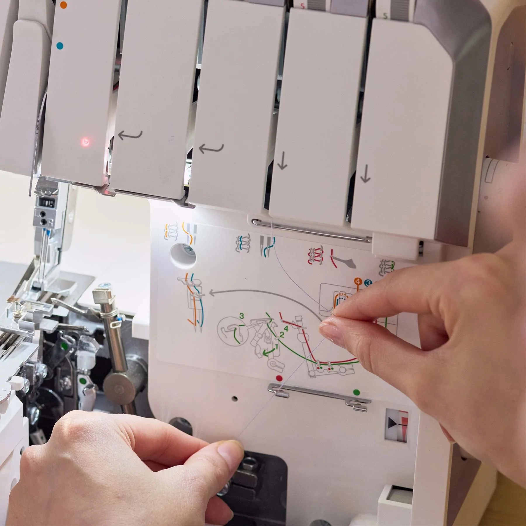 HUSQVARNA® VIKING® AMBER™ Air S | 300 Overlock Machine - Image 10