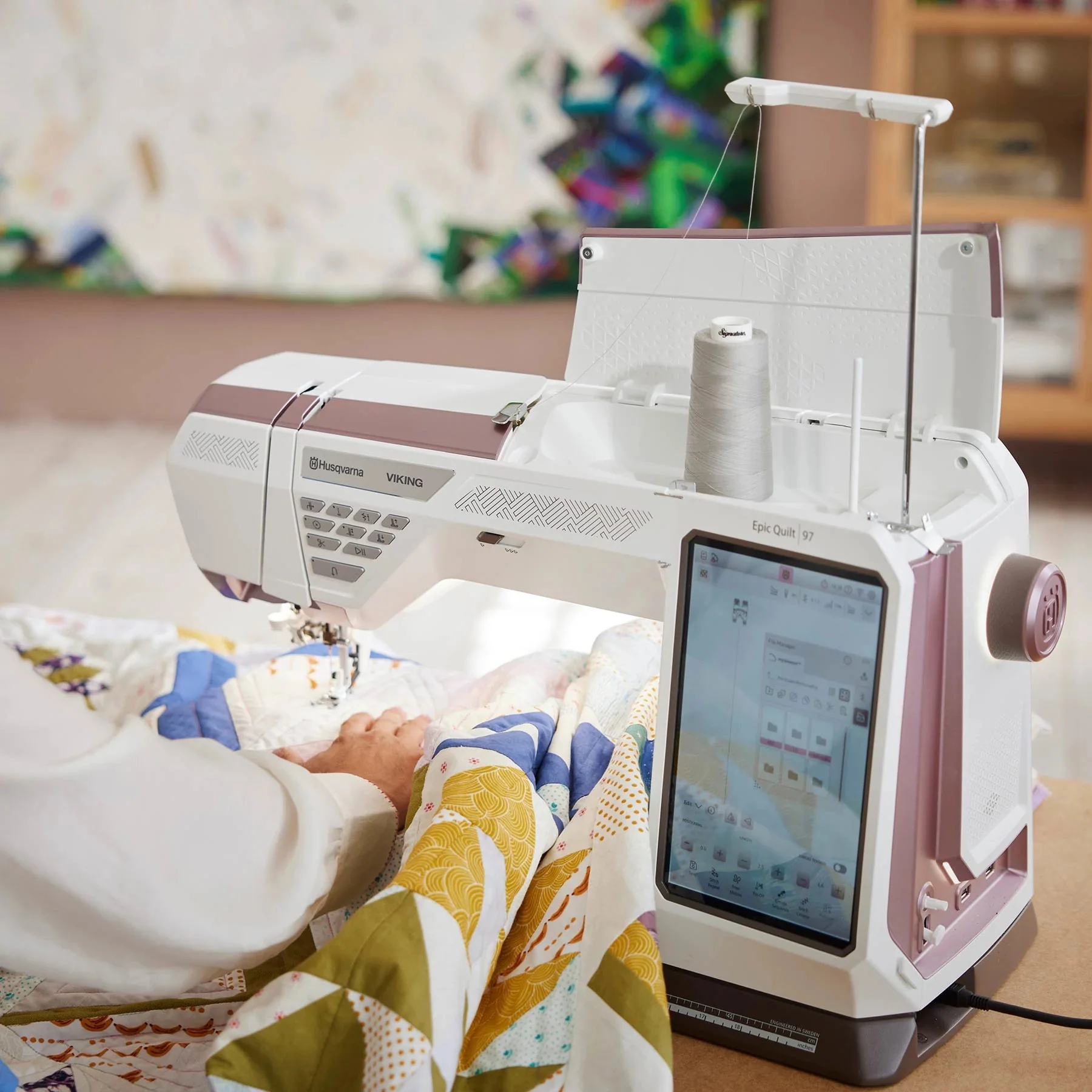 HUSQVARNA® VIKING® Epic™ Quilt™ 97 Sewing Machine - Image 6