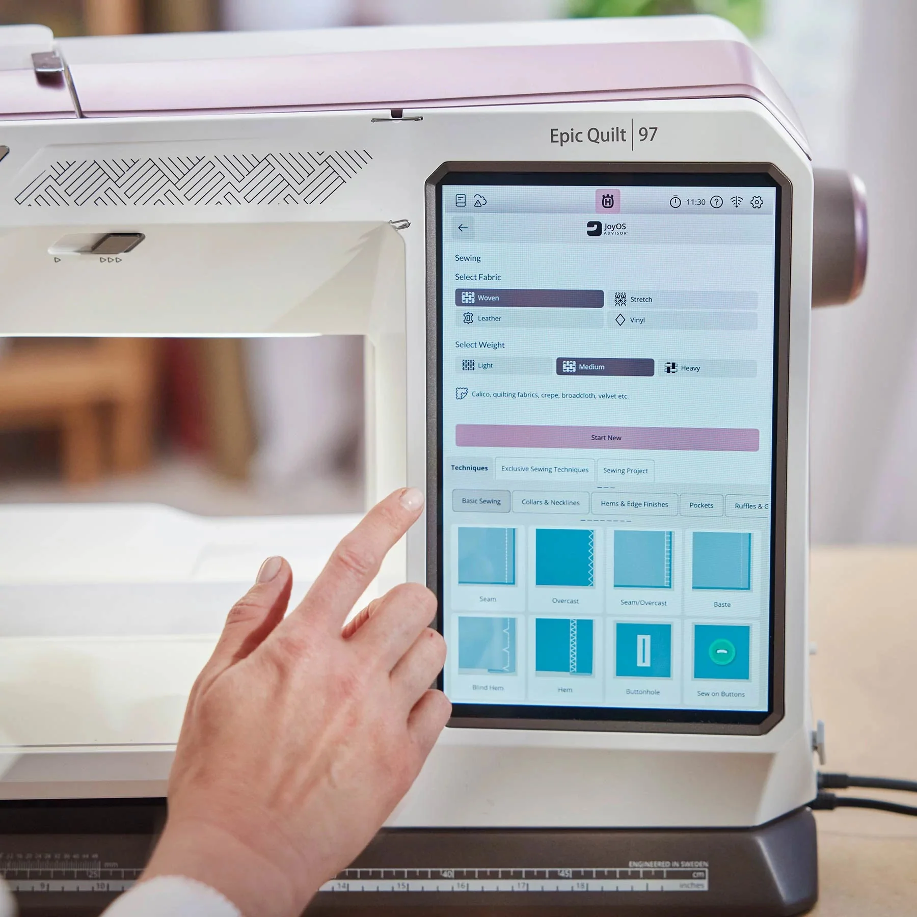 HUSQVARNA® VIKING® Epic™ Quilt™ 97 Sewing Machine - Image 8