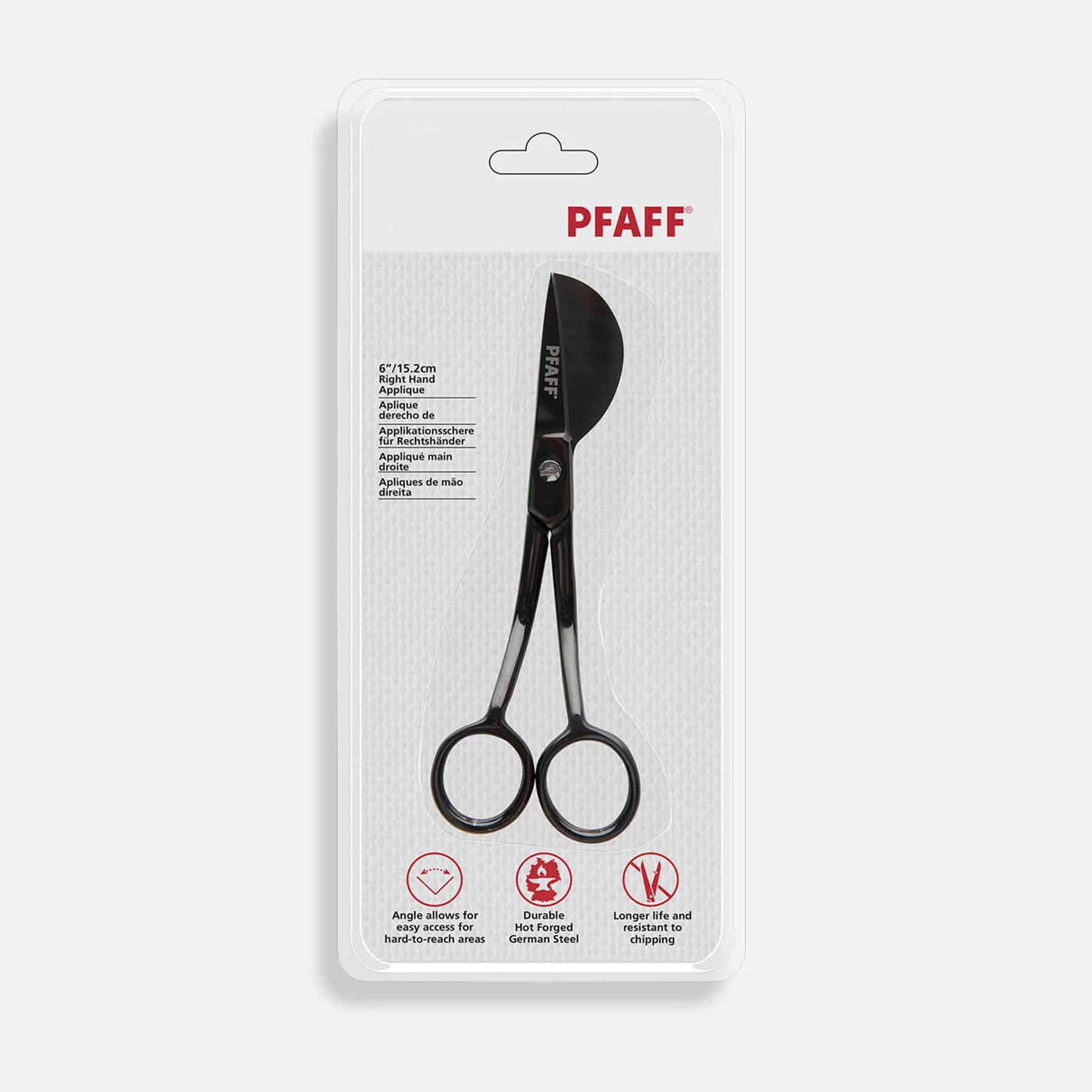 PFAFF® 15.2cm Right Hand Applique Scissor - Image 3